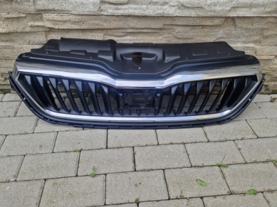 Решётка радиатора решётка радиатора skoda scala gss-02 фото №1