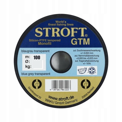 Stroft Żyłka GTM 0.10mm/100m