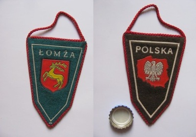 proporczyk herb miasta ŁOMŻA (1)