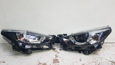 FARO PARTE DELANTERA IZQUIERDA DERECHA MAZDA 2 DJ COMPLETO DIODO LUMINOSO LED 13 PIN  