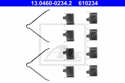 JUEGO INST. ZAPATAS DE FRENADO MAZDA T. 6 02-  