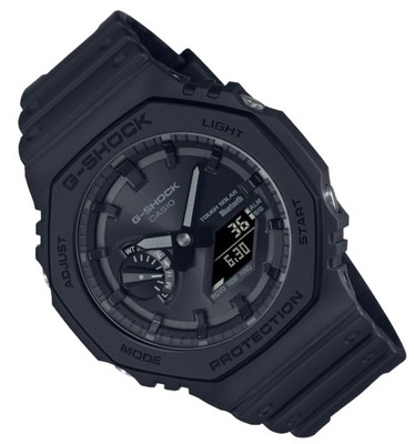 Czarny męski zegarek na pasku Casio G-SHOCK GA-B2100 Bluetooth SOLAR