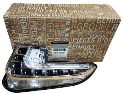 Новая оригинальная фара drl led перед левый renault megane 3 266051268r фото №1