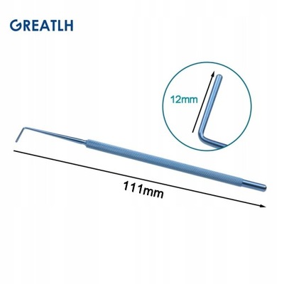 Hak okulistyczny Helveston Muscle Hook Instrument