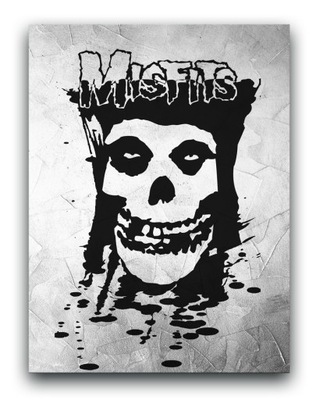 MISFITS - OBRAZ 80x60cm plakat canvas