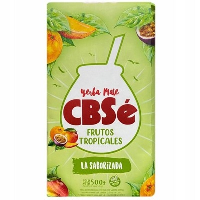 YERBA MATE CBSE FRUTOS TROPICALES 500g