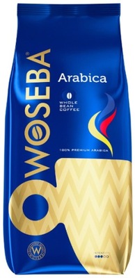 Kawa ziarnista Woseba Arabica palona 1kg