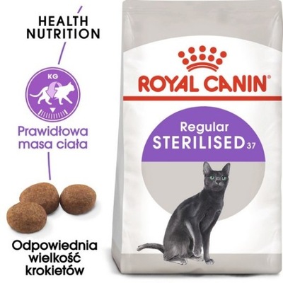 Royal Canin Sterilised karma sucha dla kotów dorosłych, ster