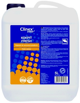 CLINEX BIO KOKPIT FRESH do renowacji plastików 5L