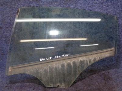 Скло бічна двері alfa romeo giulietta 10r. ліва задня фото №1