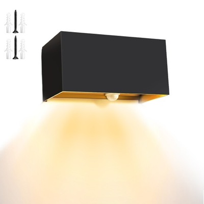 LAMPA ELEWACYJNA ŚCIENNA LED KINKIET ZEWNĘTRZNY OGRODOWY NOWOCZESNY STYL