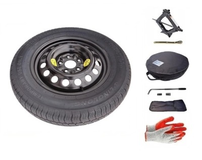 WHEEL SPACE-SAVING WHEEL 16 NISSAN QASHQAI J11 NEW + SET  