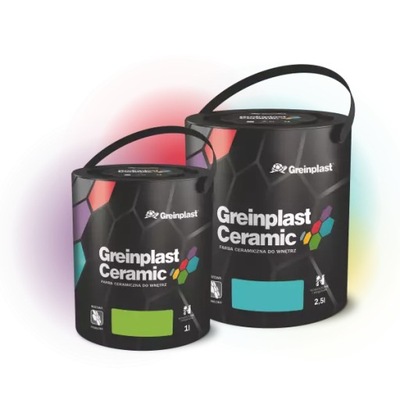 FARBA CERAMICZNA DO WNĘTRZ GREINPLAST FWC 1L Pudrowy dotyk FWC21 GREINPLAST