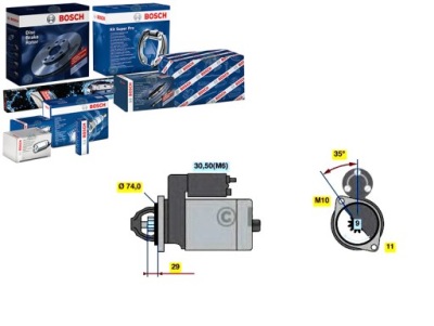 Стартер bosch 986 024 120 фото №1