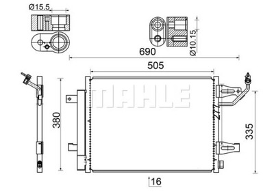 AC509000S/MAH CONDENSADOR  