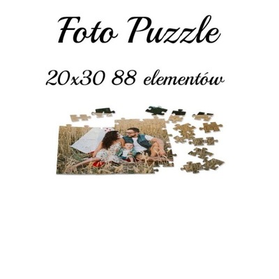 Foto Puzzle z Twoim zdjęciem nadrukiem 20x30 88el Natidruk