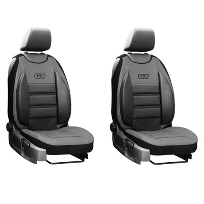 MATS LEATHER GT SET FRONT GRAY COLOR AUDI  