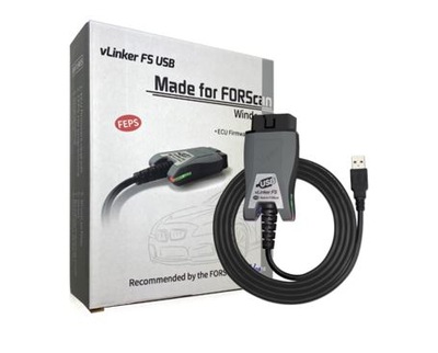 Interfejs Vgate vLinker FS USB FORScan Ford FEPS MS CAN MIC3322 OBD2