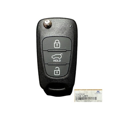 КЛЮЧ ПУЛЬТ HYUNDAI I20 ОРИГИНАЛ 954301J000