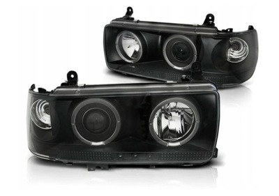 ФОНАРІ TOYOTA LAND CRUISER FJ 80 90-97 RINGI BLACK