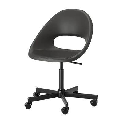 IKEA ELDBERGET MALSKAR Krzesło obrotowe czarny