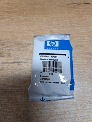 Tusz HP 901 KOLOR CC656AE oryginał czytaj opis