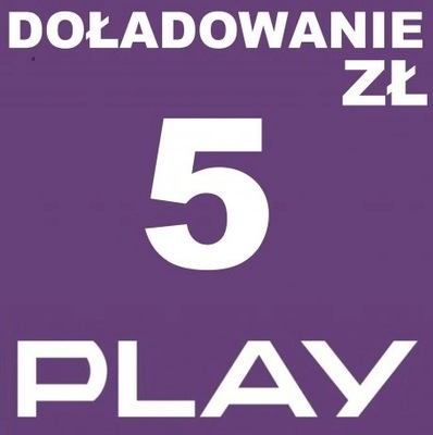 Doładowanie Play 5 - automat 24/7