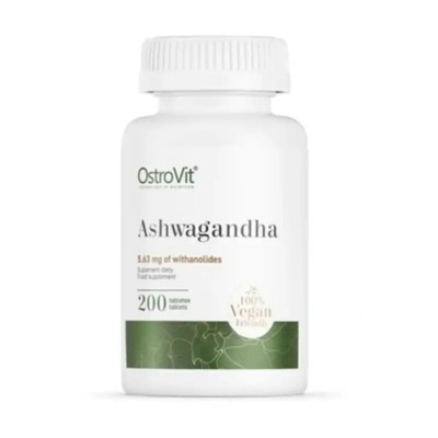 OstroVit Ashwagandha 200 tabs PAMIĘĆ KONCENTRACJA