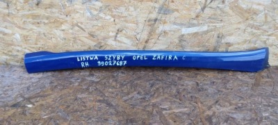 Молдинг скло правий opel zafira c фото №1