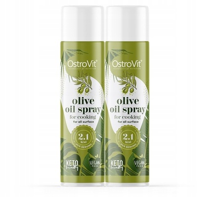 OstroVit Oliwa z oliwek w sprayu 500 ml Do smażenia Cooking Spray Keto