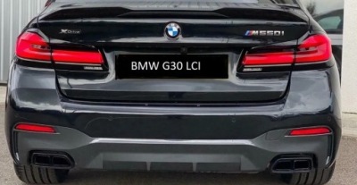 Bmw g30 lift задня kompletny бампер кришка багажника лампи kpl фото №1