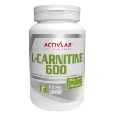 ACTIVLAB L-CARNITINE 600 SUPER 60 kaps L-KARNITYNA ODCHUDZANIE SIŁA