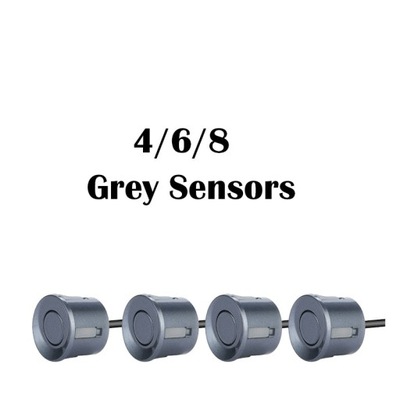 estilo de 4 sensores grey sensors Detektor parkowa 