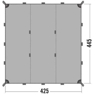 Płachta biwakowa Tarp 1 – Simple