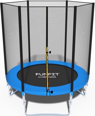 TRAMPOLINA OGRODOWA 183CM Z SIATKĄ 6FT FUNFIT