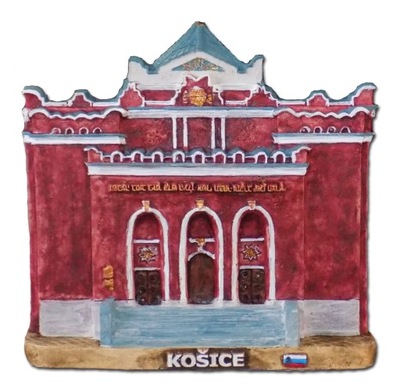 Słowacja - KOSZYCE - Synagoga -magnes Arte-Fakt