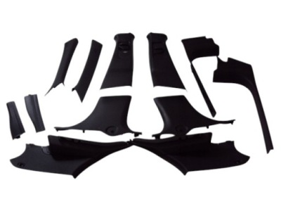 Захист стійок пластики mercedes w176 рестайлінг  amg фото №1