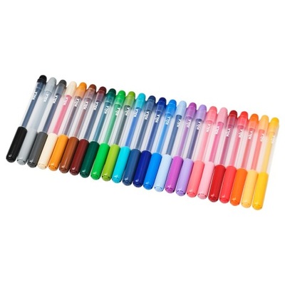 IKEA MALA pisaki mazaki markery flamastry 24szt