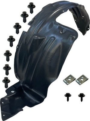 Toyota hilux 2005-2016 підкрилок праве кліпси перед фото №1