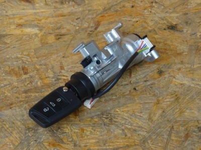 Seat leon iii cupra 5f 12-20 замок запалювання ключ kpl фото №1