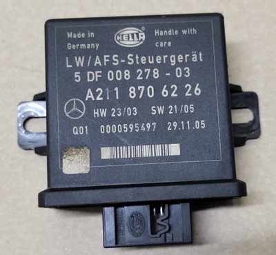 Модуль света блок управления lw/afs mercedes ml w164 gl x164 r w251 оригинальный номер europa фото №1