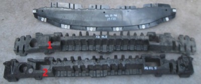 Захист бампера задня bmw x3 f25 оригінал фото №1