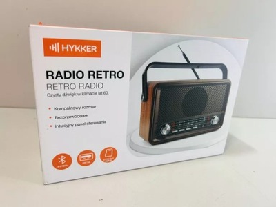 Radio sieciowe FM Hykker RETRO