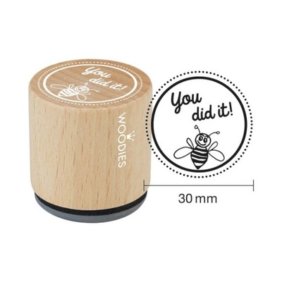 Stempel gumowy Woodies You did it! (WE1301)