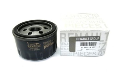 Фильтр масла оригинал megane ii scenic ii clio ii iii thalia modus 1.4 1.6 фото №1