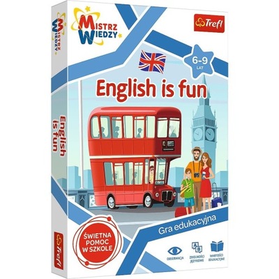 Trefl Mistrz Wiedzy English is fun gra edukacyjna