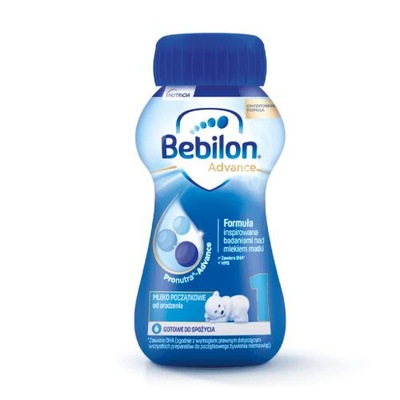 Bebilon 1 z Pronutra Advance Mleko, 90ml x 24szt.