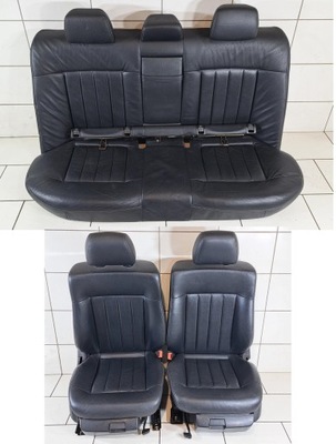 Mercedes w212 sedan сидіння + заднє сидіння комплект фото №1