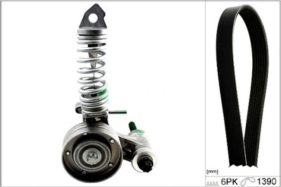 Schaeffler ina 529 0325 10 набор ремень клиновой многоручейковый фото №1