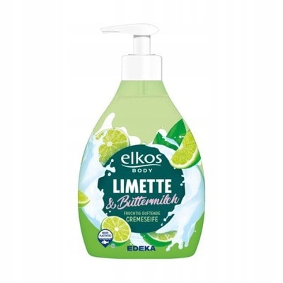 Elkos Limette Buttermilch Mydło w Płynie 500ml DE